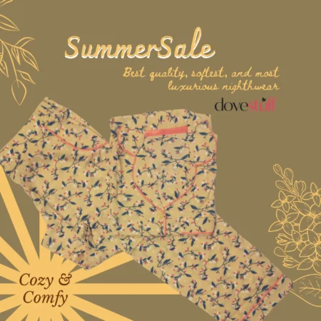 amarilla leaf pajama set